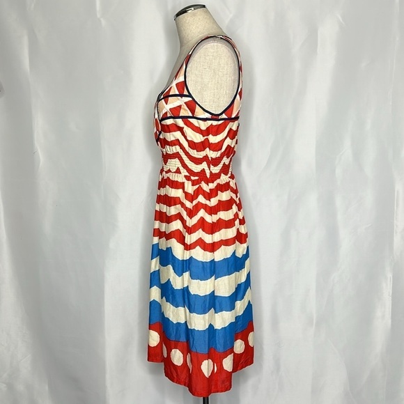 Anthro We Love Vera High Seas Dress Size S - Picture 2 of 8